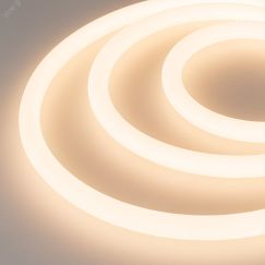 Лента герметичная MOONLIGHT-TOP-A336-D25мм 24V Warm3000 360deg (14.4 W/m, IP65, 2835, 5м, wire x2) (Прямой вывод кабеля) Arlight 036275