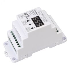 Конвертер SMART-K29-DMX512 (230V, 2x1.2A, TRIAC, DIN) (ARL, Пластик) Arlight 027130