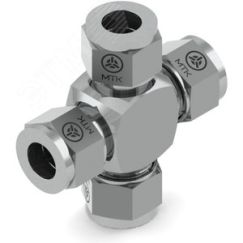 Муфта крестовая Ф4400, 10 мм, AISI 316L Метакам Ф4400-10МВ