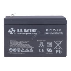 Аккумулятор 12В 12Ач B.B.Battery BP 12-12