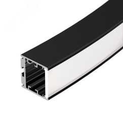 Профиль SL-ARC-3535-D320-W90 BLACK (260мм, дуга 1 из 4) (Arlight, Алюминий) Arlight 032678