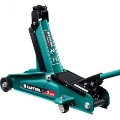 Домкрат подкатной с увеличенным подъемом RIGID 2.2т 130-375мм KRAFTOOL 43452-2
