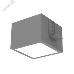 Светильник светодиодный ДВО-15Вт 3000К IP40 DL-Grill DALI Серый Вартон V1-R0-70808-10D01-4001530