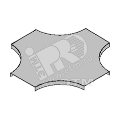 Крышка для элемента KSX KRL-KSX-600 R=300 PG Meka 1432841