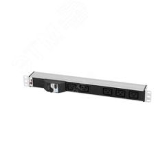 Блок розеток Rem-32 автомат 5 IEC 60320 C19 32A 19' колодка REM R-32-5C19-A-440-K