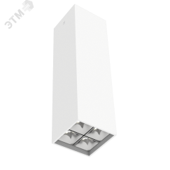 Светильник светодиодный ДПО-14Вт 3000К DL-Box Reflect Multi DALI 35x75 град. белый Вартон V1-R0-00255-20D23-2001430