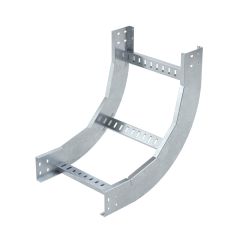 Угол вертикальный внутренний 90 градусов, 80х300 R300, лонжерон 1,5 мм, горячеоцинкованный, в комплекте с крепежными элементами и соединительнымипластинами, необходимыми для монтажа