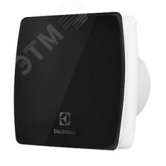 Вентилятор вытяжной D120 черный, со стеклянной панелью Electrolux EAFG-120 black