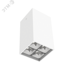 Светильник светодиодный ДПО-10Вт 3000К DL-Box Reflect Multi DALI 24 град. белый Вартон V1-R0-00254-20D17-2001030
