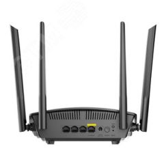 Роутер AX1800 1хWAN, 3хLAN, до 1775 Мб/с, 2.4-5 ГГц D-Link DIR-X1860/RU/R1A