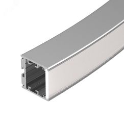 Профиль SL-ARC-3535-D1500-W90 SILVER (1180мм, дуга 1 из 4) (ARL, Алюминий) Arlight 026598