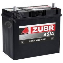 Аккумулятор автомобильный ZUBR Ultra Asia 45Ah L+ (без борта) ZUBR ZSA451