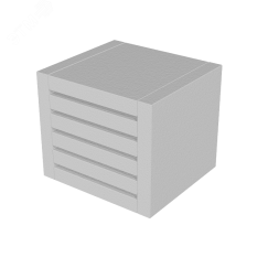 Вентиляционный блок TEHSTRONG VB 100x100x75 (EI 180) EKF vb10075