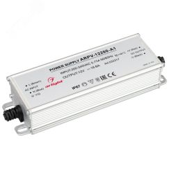 Блок питания ARPV-12200-A1 (12V, 16.6A, 200W) (IP67 металл, 3 года) Arlight 032317