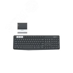 Клавиатура беспроводная K375s, 101 клавиша, графит Logitech 920-008184