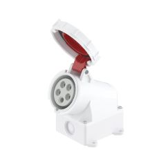Розетка настенная WS IP67 63A 3P+E+N 400В