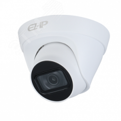 Видеокамера 2 Мп IP купольная 3.6 мм металл+пластик C-T1B20P-0360B EZ-IP EZ-IPC-T1B20P-0360B