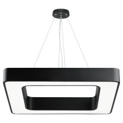 Светильник LED Geometria Quadro SPO-161-B-40K-060 60Вт 4000К 5500Лм IP40 600х80 черный подвесной драйвер внутри ЭРА Б0058891