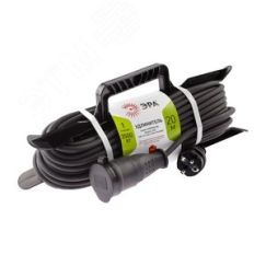 Удлинитель силовой UFx-1e-3x2,5-20m-IP44(KG) на рамке с заземлением 1 розетка 20 м КГ 3х2,5мм2 ЭРА Б0050871