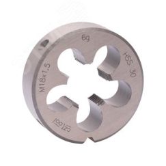 Плашка М18х1,5 DINEN22568 HSS 6g 45х14мм (CzTool) Bucovice 240182