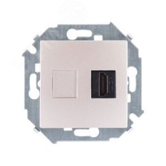 Розетка 15 HDMI шампань Simon 1591407-034