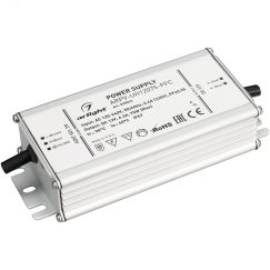 Блок питания ARPV-UH12075-PFC (12V, 6.3A, 75W) (ARL, IP67 Металл, 7 лет) Arlight 025043