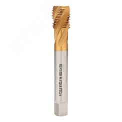 Метчик М18х2,5 (Машинный, спиральный) DIN376 HSSE-TiN 6h C/2-3P R45 125мм a=11 H-Tools 513X01-D2-0180