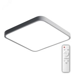 Светильник светодиодный потолочный SCANDIC ДБО-72W 4000К 5760Лм серый IP20 JazzWay 5037250
