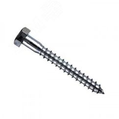 Шуруп сантехнический DIN 571 10x 70 ZN (600шт) КМП DIN 571 10х70