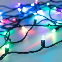 Гирлянда светодиодная декоративная ARD-STRING-CLASSIC-6000-BLACK-40LED-LIVE RGB-SPI (12V, 26W) (ARDCL, IP65) Arlight 031519