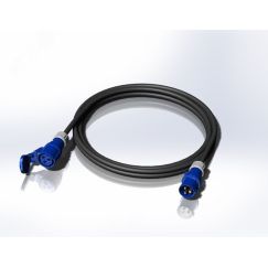 Удлинитель кабельный CEE16A/3P - CEE16A/3P IP44 XTREM H07RN-F 3G1.5 10м. AlpenBox 8960004