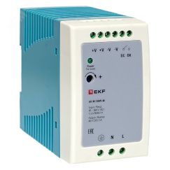 Блок питания на дин рейку 100 Вт, 220 В AC /48 В DC EKF DR-M-100W-48