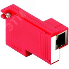 Master-контроллер для системы мониторинга Ver.2 с портом RJ45 красный NIKOMAX/NIKOLAN NMC-MCU-LS2-MA