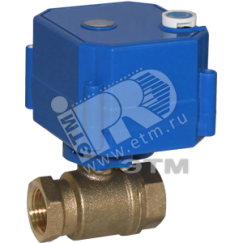 Кран шаровый 3/4' с электроприводом 12V Бастион 164