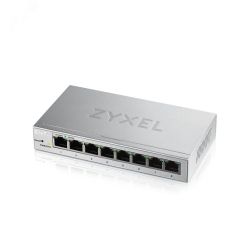 Коммутатор управляемый L2 8 портов. 100/1000 М/с. 2.5 Гб/с VLAN. IGMP. QoS. Zyxel GS1200-8-EU0101F