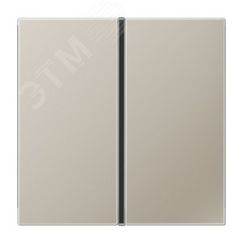 Клавиши для системы KNX, 1-группа, благородная сталь JUNG ES2401TSA