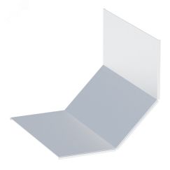 Крышка на угол 90 градусов вертикальный внутренний лестничный усиленная 100x300 мм (2 мм) HDZ EKF kviltp90100300-2-HDZ