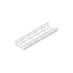 Проволочный лоток 50х400 L3000 мм INOX304 КМ-профиль LO26728