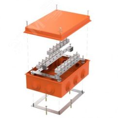 Коробка огнестойкая для о/п 40-0320-FR6.0-40 Е15-Е120 200х150х75 RAL2004 Промрукав (5 шт/уп) Промрукав 40-0320-FR6.0-40