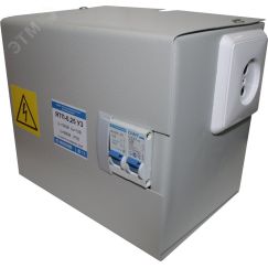 ЯТП-0,25 У3 220/12В, с 2-мя автоматами, IP30, ящик с понижающим трансформатором  (ЭТ) Электротехник ET529456