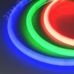 Лента герметичная MOONLIGHT-TOP-G120-16x15mm 24V RGB (12 W/m, IP67, 5m, wire x2) (Arlight, Вывод кабеля боковой) Arlight 042753