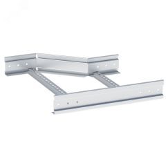 Переходник по ширине левосторонний лестничный усиленный 100х600х400 мм (2 мм) HDZ EKF wlltp100х600х400-2-HDZ