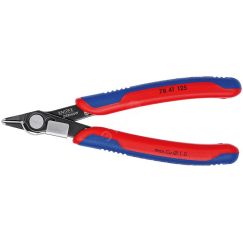 Бокорезы ElecTronic Super KNips вороненые 125 мм Knipex KN-7841125
