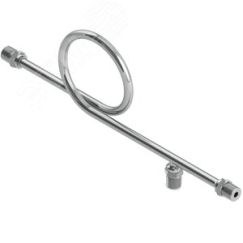 Отвод сифонный С910-3, вход - наруж.резьба 1/2'NPT, выход - наруж.резьба 1/2'NPT, дренаж - наруж.резьба 1/2'NPT, 12Х18Н10Т, AISI 316L Метакам С910-3СДАДАДАВ