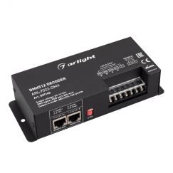 Декодер ARL-7022-DMX (12-24V, 4x8A, DMX512, XLR3) (ARL, IP20 Металл, 2 года) Arlight 027145