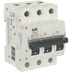 ARMAT Автоматический выключатель M10N 3P C 5А IEK