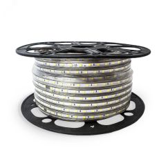 Лента светодиодная LED 2835/120-SMD 7 Вт/м 600 Лм/м 3000К теплый белый IP67 220 В AC 11 мм (катушка 20 м) Black Gauss Gauss 311000122