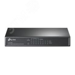 Коммутатор неуправляемый PoE 8 портов, 4хPoE 10/100/1000 Мб/с, 4хRJ45, 64 Вт TP-Link TL-SG1008P