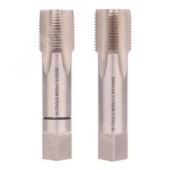 Метчик М20х1,5 (Комплект 2шт) DIN2181 HSSE 6h 80мм a=12 H-Tools 235200EHT