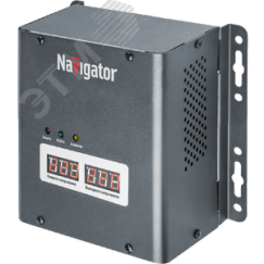 Стабилизатор напряжения NVR-RW1-500 однофазный релейный 0,5 кВА Navigator Group 61774